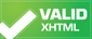 Valid XHTML 1.0 Transitional